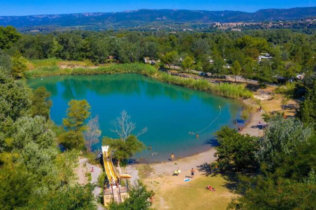 Camping Homair Domaine Des Iscles Mobil-Home Climatise 拉罗克当泰龙 外观 照片